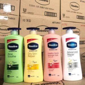 Vaseline Intensive Care Body Lotion – USA Smart Pump Edition (600ml)Premium Wholesale Pallet Deal